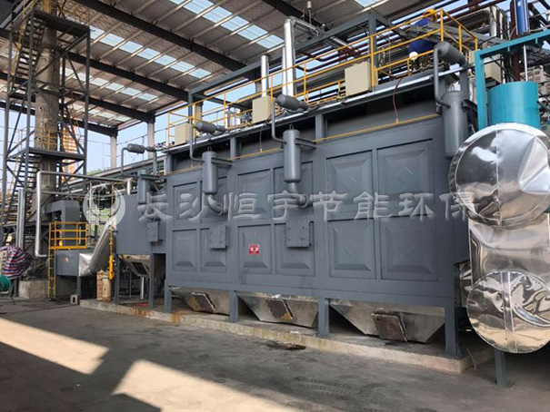南平某碳棒車間2.5T余熱鍋爐+換熱器+脫硫除塵系統工程